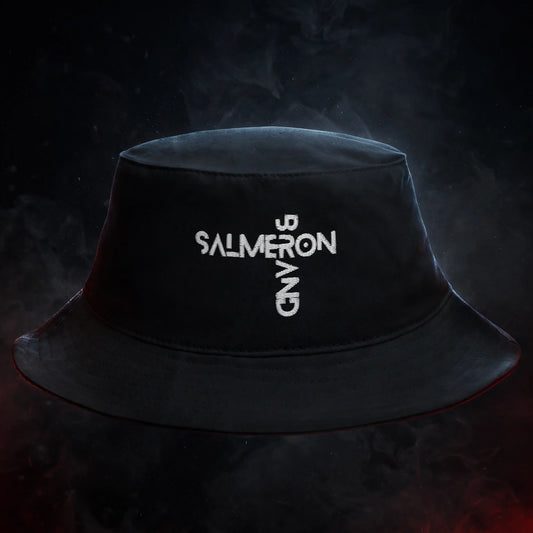 CROSS Bucket Hat — dark streetwear studio photo
