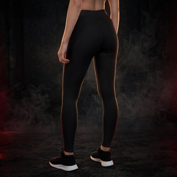 BLACKOUT Leggings — dark streetwear studio photo