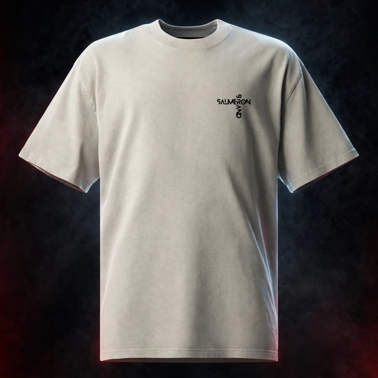 CROSS / Faded T-Shirt — dark streetwear studio photo