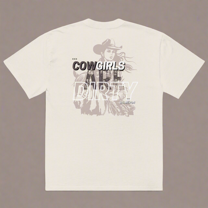 COWGIRLS ARE DIRTY Faded T-Shirt
