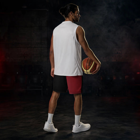 CHI Unisex Mesh Shorts — dark streetwear studio photo