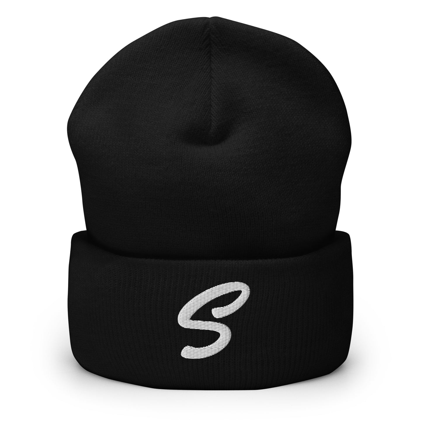 S LOGO Cuffed Beanie