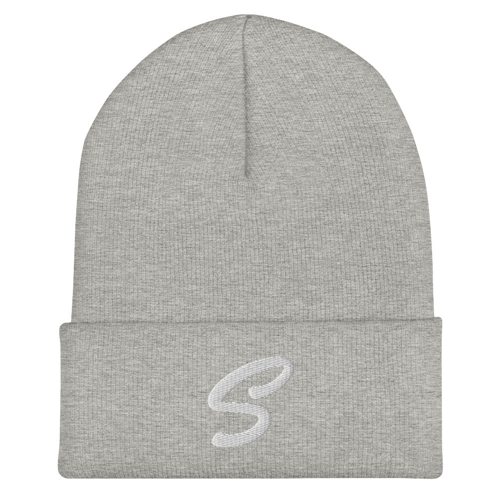 S LOGO Cuffed Beanie