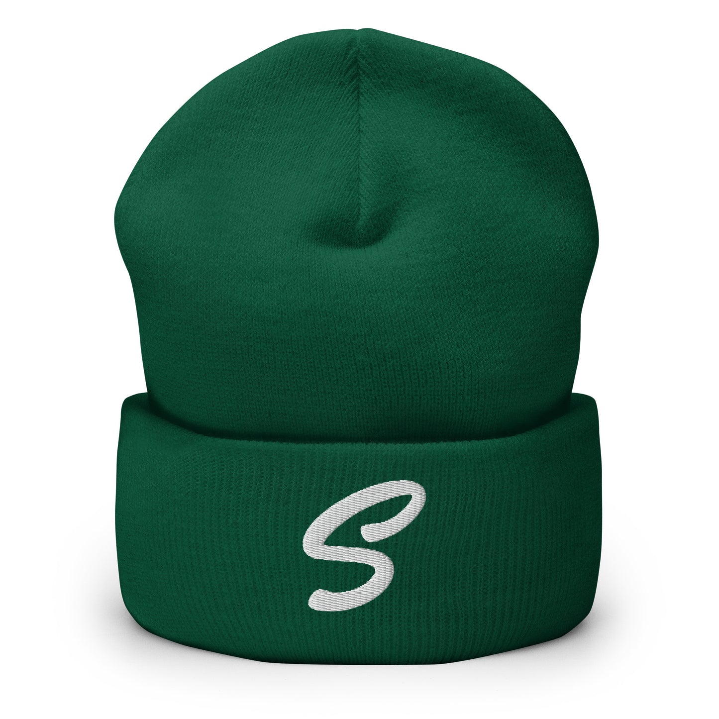 S LOGO Cuffed Beanie