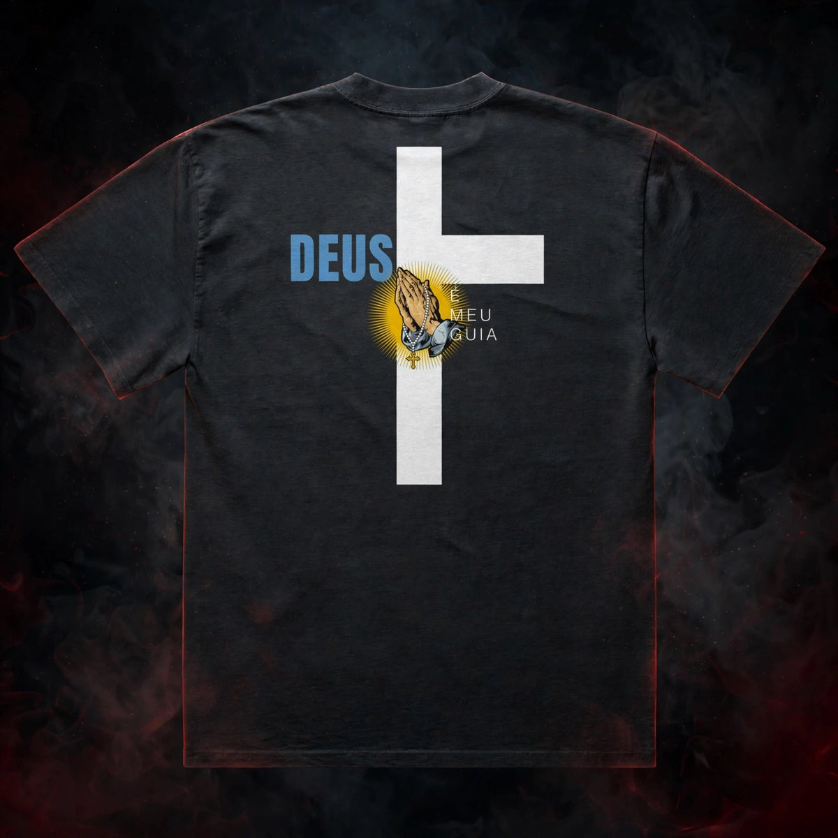 DEUS Faded T-Shirt — dark streetwear studio photo