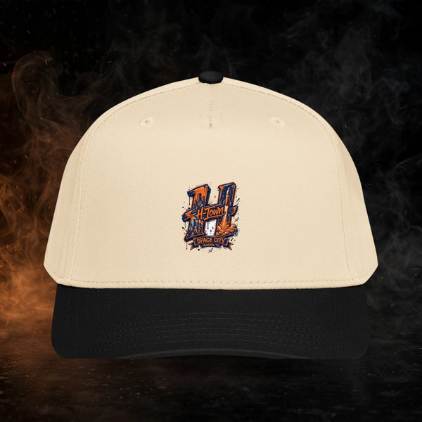 Houston H Streetwear 5 Panel Cap
