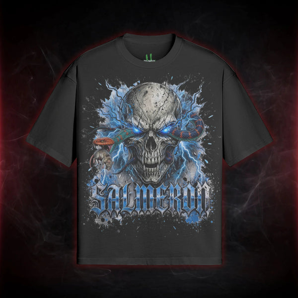 SKULL T-Shirt – dark studio front view